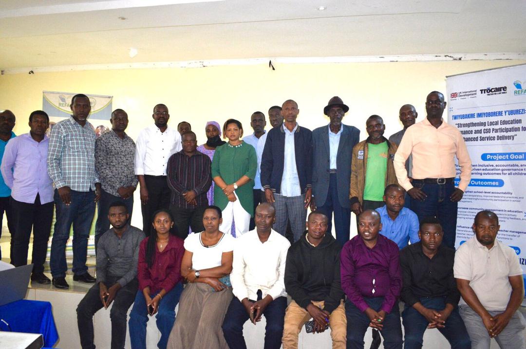 Partners support REFAC's Education For All mission